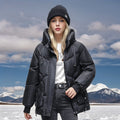 Solid Color Puffer Jacket
