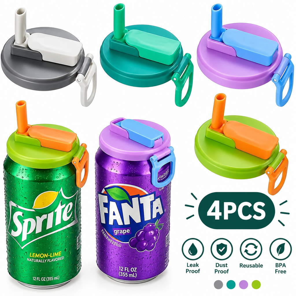 The Original Universal Can Cover™ | Spill-Proof & Pest-Protecting Drink Sealer